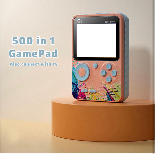 New 500 in 1 Retro Video GamePad 2025 Special Edition - Connect with Tv